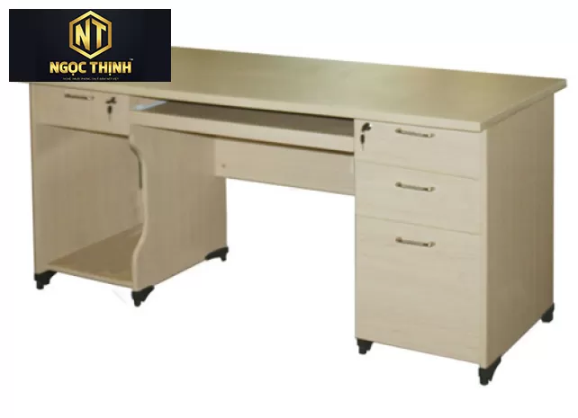 Bàn làm việc gỗ công nghiệp Melamine AT160HL2